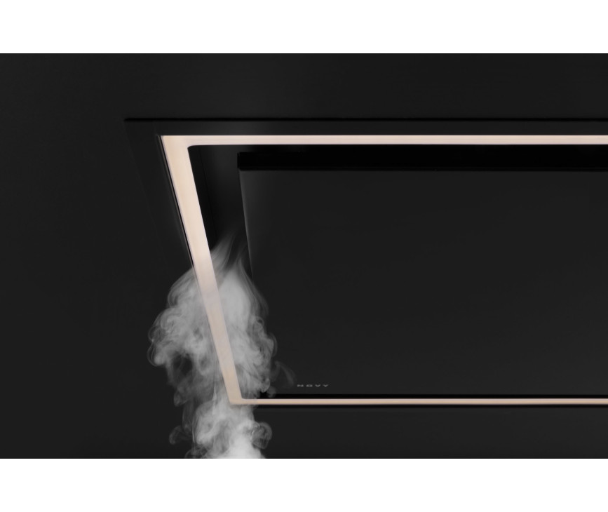 Novy 6942 inbouw plafond afzuigkap - zwart - plafondunit