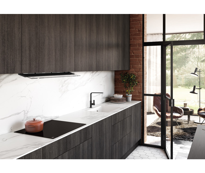 Novy Fusion Pro 8741 vlakscherm afzuigkap - 90 cm. breed