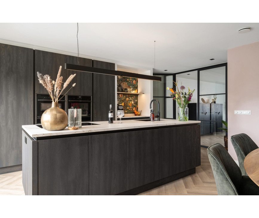 Novy Pendant Mineral Black 185cm keuken verlichting