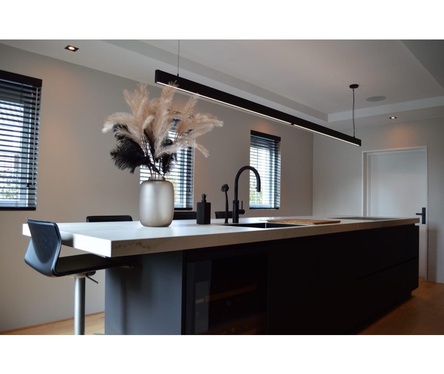 Novy Pendant Mineral Black 305cm keuken verlichting