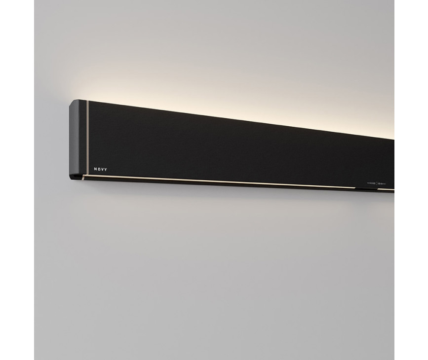 Novy Wall 240 wandplank met keuken verlichting