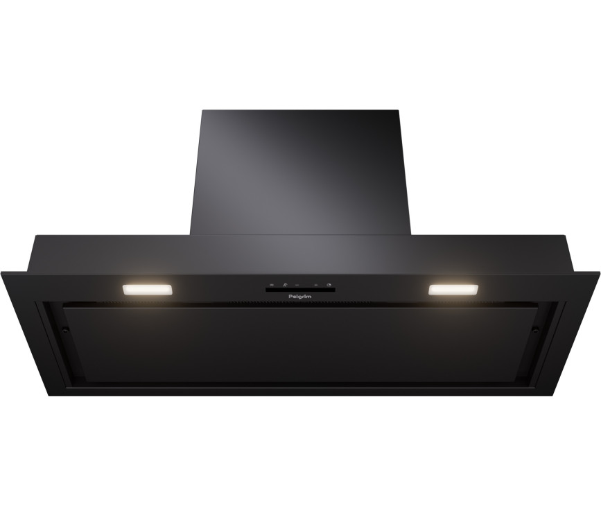 Pelgrim ISWA980MAT inbouw afzuigkap - zwart