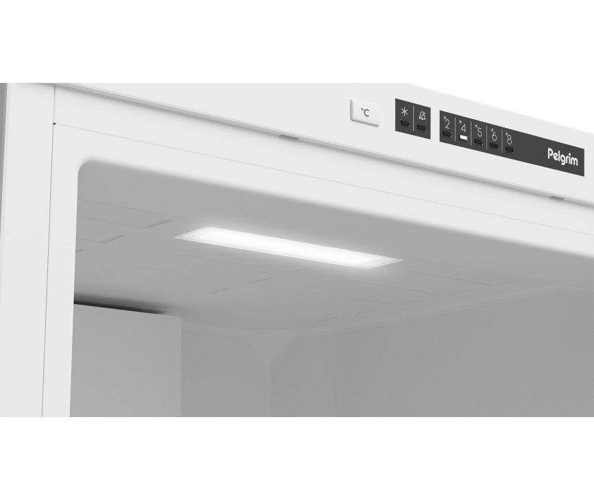 Pelgrim PCD28178N inbouw koelkast met nofrost vriezer - nis 178 cm.