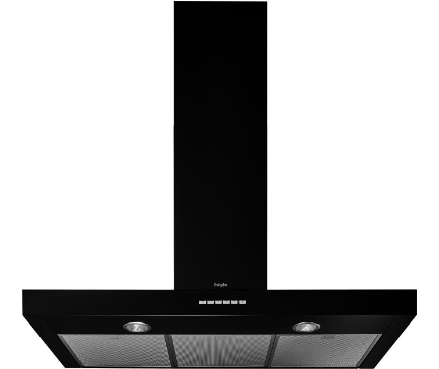 Pelgrim BSK962MAT wand matzwart afzuigkap