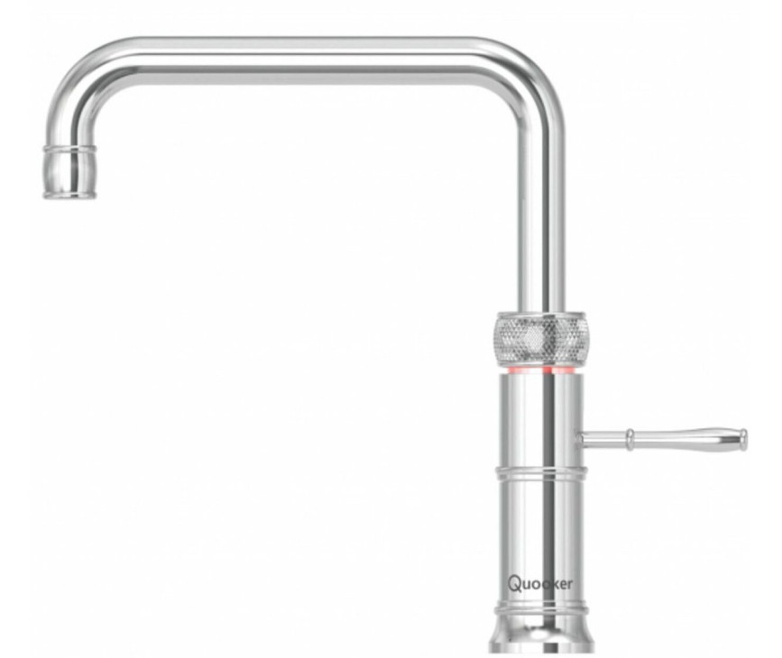 Quooker COMBI Classic Fusion Square Chroom - kokend water kraan