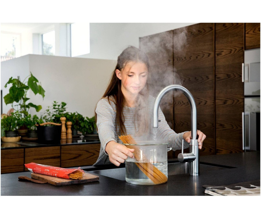 Quooker COMBI+ Flex CHROOM - kokend water kraan met boiler