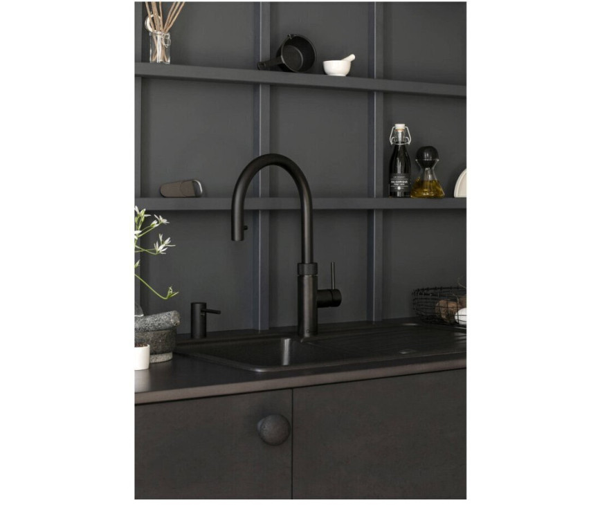 Quooker COMBI Flex ZWART- kokend water kraan