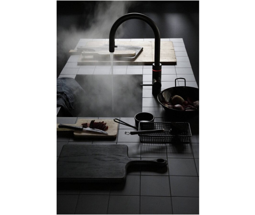 Quooker COMBI+ Flex ZWART- kokend water kraan met boiler