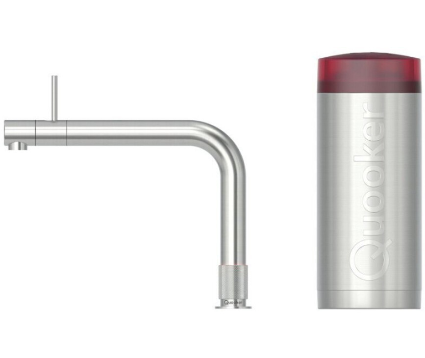 Quooker COMBI+ Front RVS - kokend water kraan met boiler