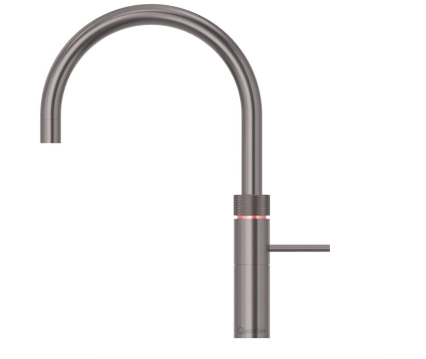 Quooker COMBI+ Fusion Round GUNMETAL - kokend water kraan