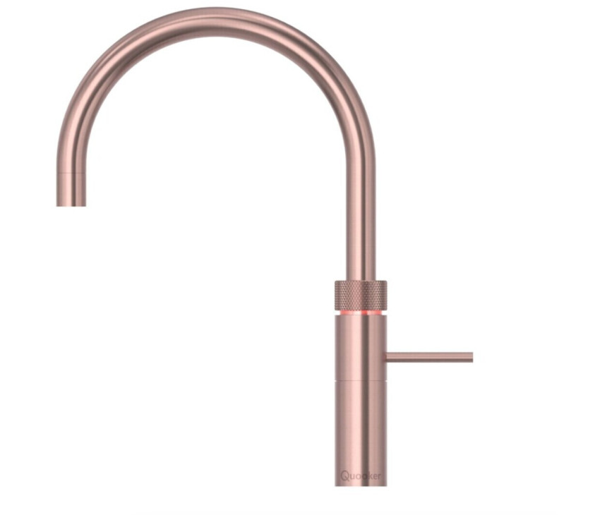 Quooker COMBI+ Fusion Round ROSE KOPER - kokend water kraan