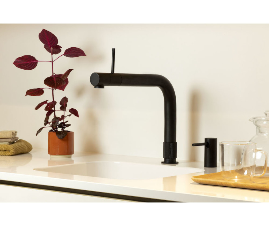 Quooker PRO3 Front ZWART- kokend water kraan