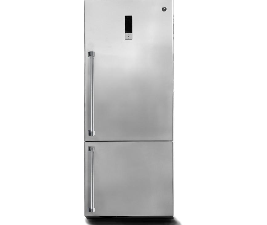 Steel AQFR-7 SX koel/vriescombinatie - Ascot - roestvrijstaal