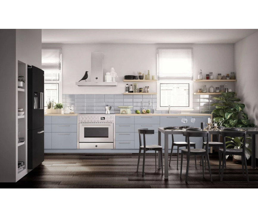 Steel EQ9F-5FI Enfasi inductie fornuis in rvs