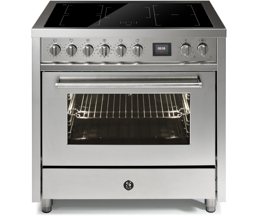 Steel EQ9F-5FI Enfasi inductie fornuis - 90 cm. breed
