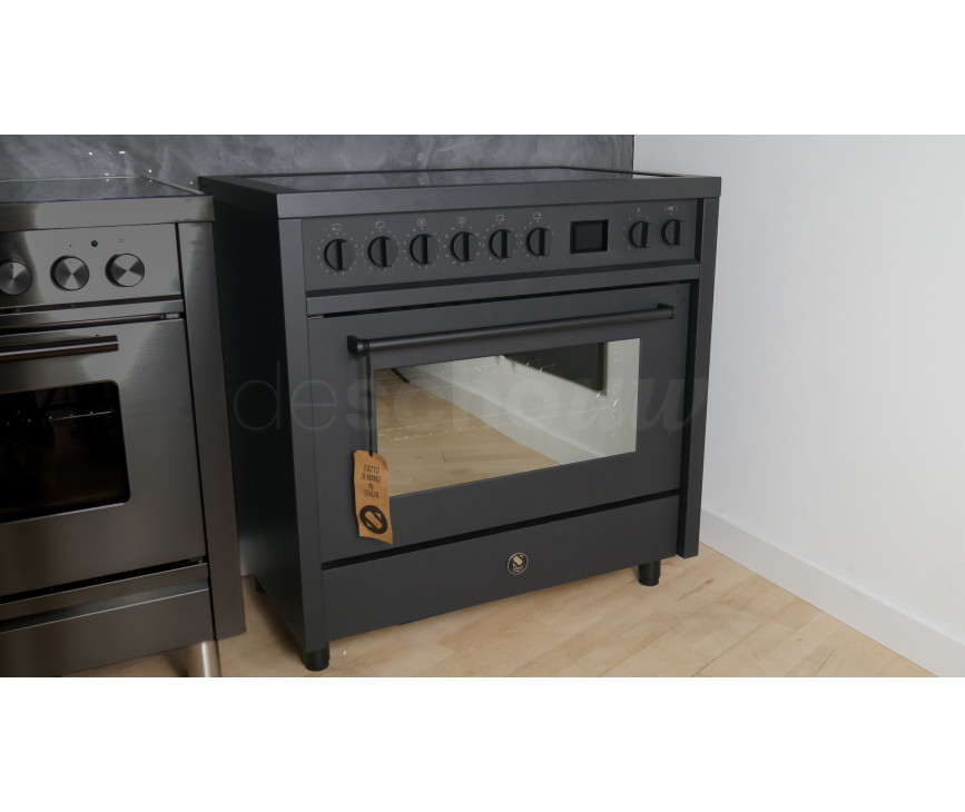 Steel EQ9F-5FI NF Enfasi inductie fornuis zwart - All Black serie