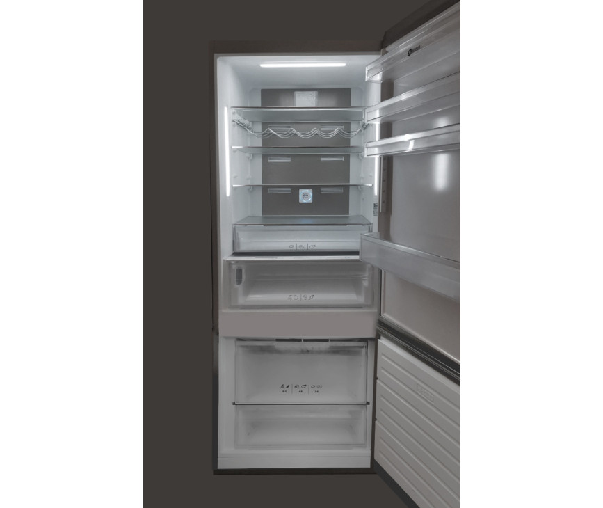Steel GQFR-7 DX koel/vriescombinatie - Genesi - roestvrijstaal