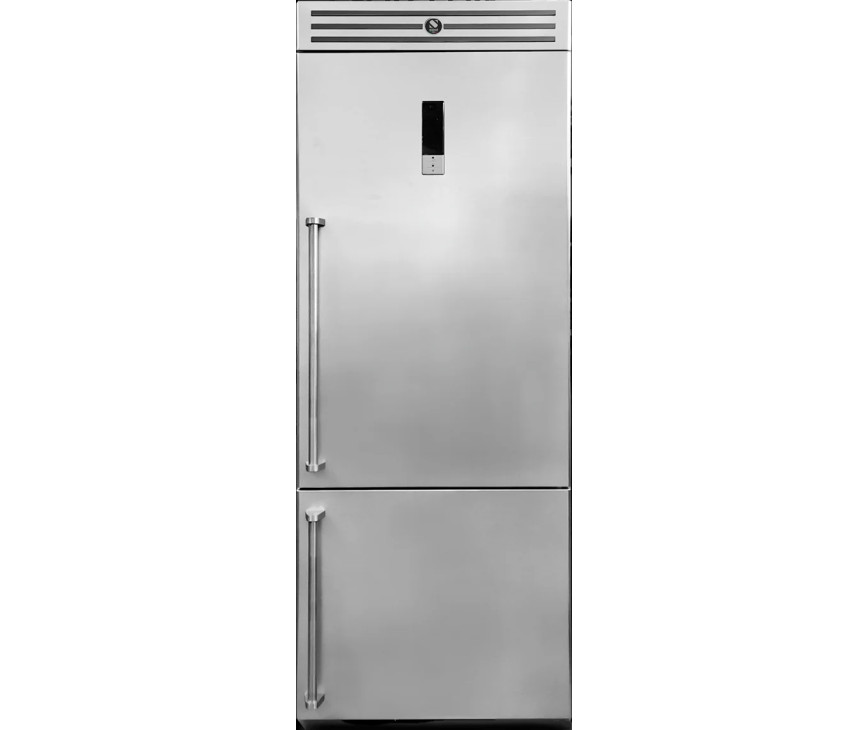 Steel GQFR-7 DX koel/vriescombinatie - Genesi - roestvrijstaal