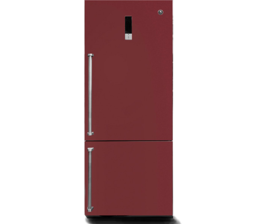 Steel GQFRB-7 SX koel/vriescombinatie - Genesi - bordeaux