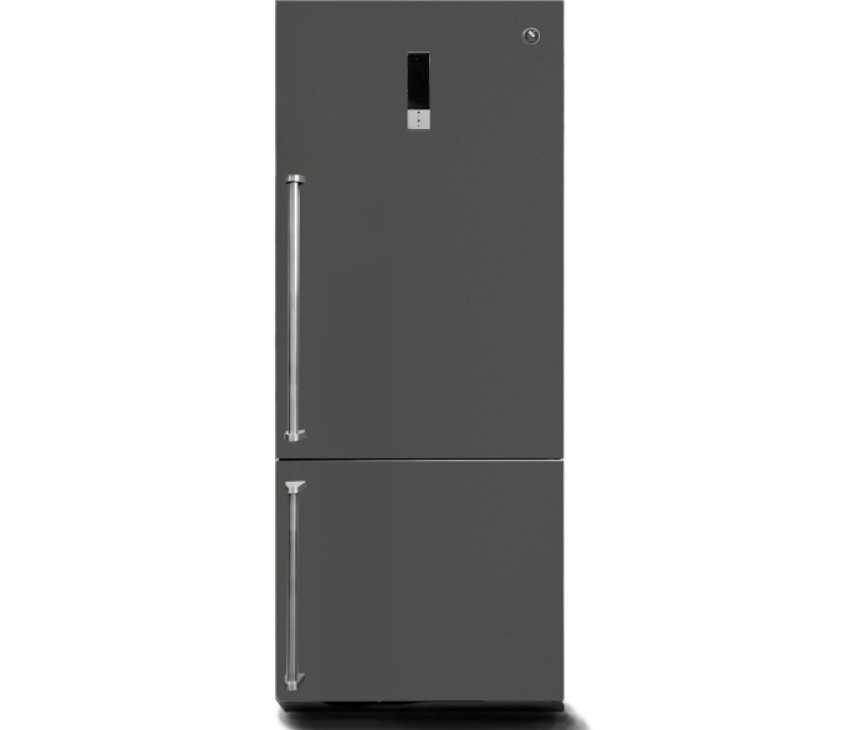 Steel GQFRB-7 SX koel/vriescombinatie - Genesi - antracite