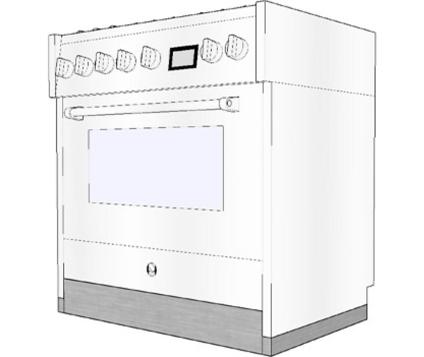 De Steel SA-SZ9-Q is een verhogingsset inclusief plint geschikt voor plaatsing onder de 90 cm. brede fornuizen uit de Genesi serie. Met deze verhogingsset kan het fornuis 5 cm. verhoogd worden tot een hoogte van 95 cm.