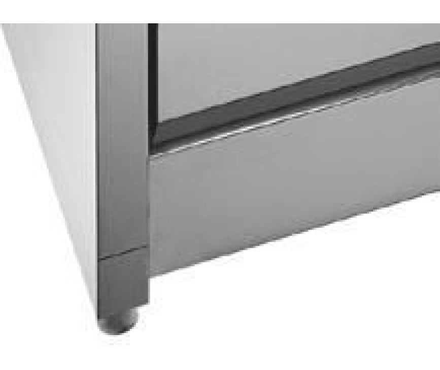 De Steel SA-SZ9-Q is een verhogingsset inclusief plint geschikt voor plaatsing onder de 90 cm. brede fornuizen uit de Genesi serie. Met deze verhogingsset kan het fornuis 5 cm. verhoogd worden tot een hoogte van 95 cm.