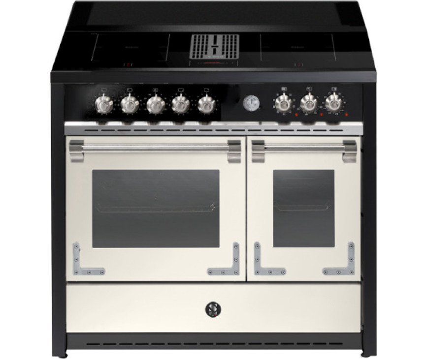 Steel X10FF-4FIKW fornuis met afzuiging