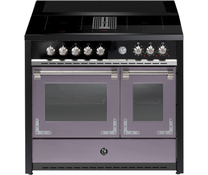 Steel X10FF-4FIKW fornuis met afzuiging