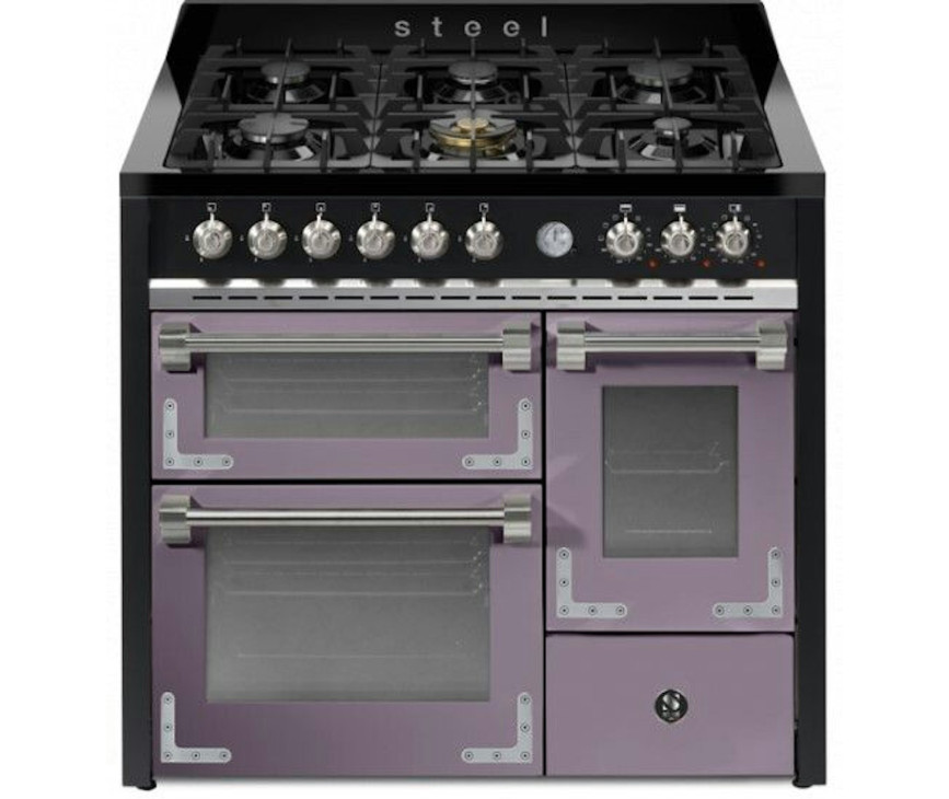 Steel XQ10FFF-6 Oxford gas fornuis - meerdere kleuren leverbaar