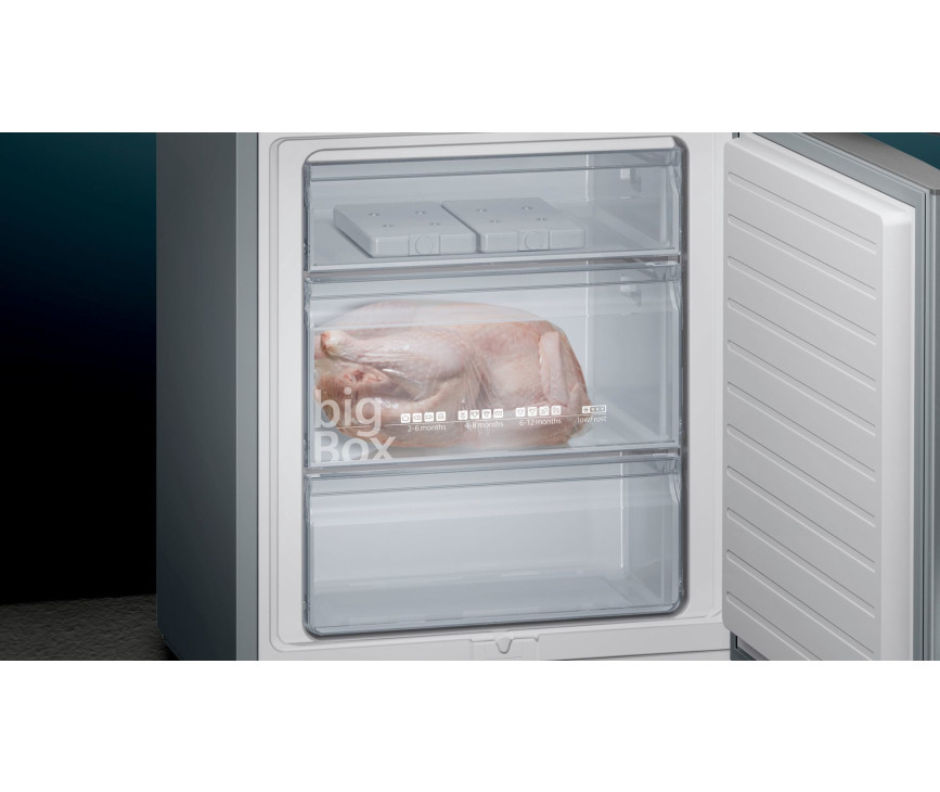 SIEMENS koelkast rvs KG49EVI4A