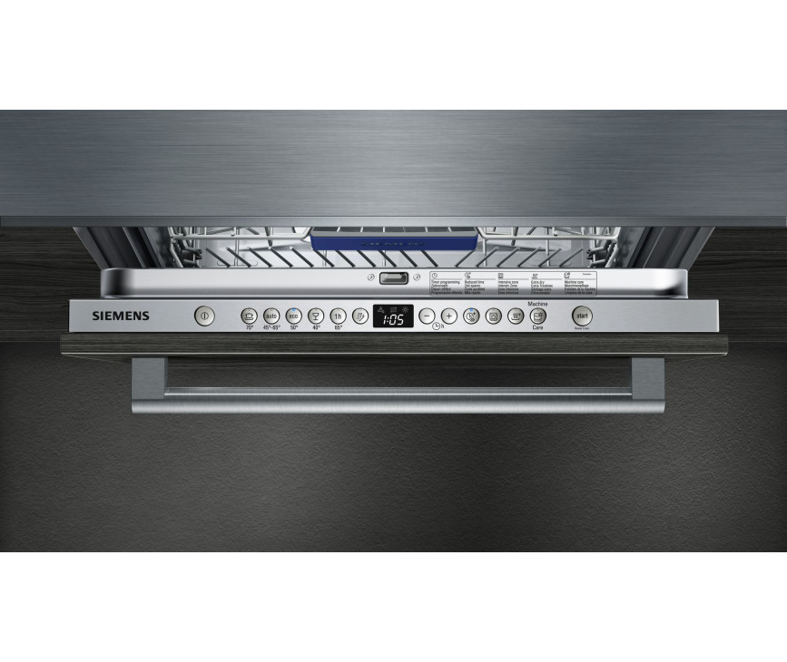 Siemens SX736X19ME verhoogde inbouw vaatwasser