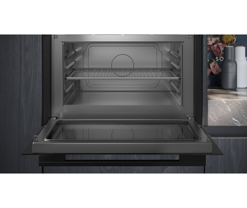 Siemens CE732GXB1 inbouw magnetron met grill - zwart