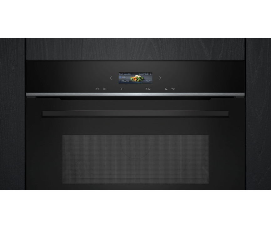 Siemens CE732GXB1 inbouw magnetron met grill - zwart