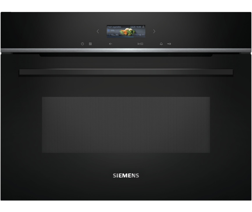 Siemens CE732GXB1 inbouw magnetron met grill - zwart