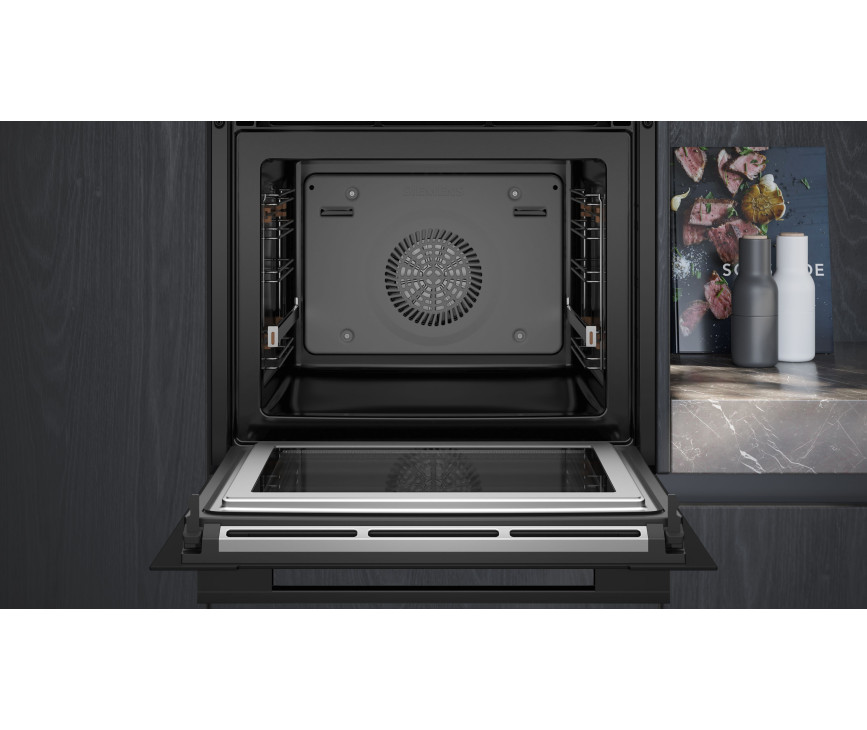 Siemens HM736GAB1 inbouw oven met magnetron - nis 60 - zwart