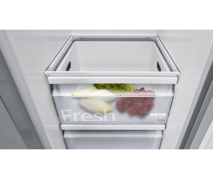 Siemens KA93GAIDP side-by-side koelkast - rvs - met minibar en ijsdispenser