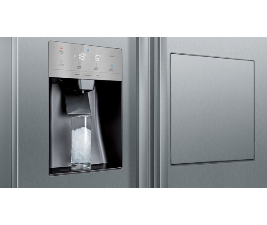 Siemens KA93GAIDP side-by-side koelkast - rvs - met minibar en ijsdispenser
