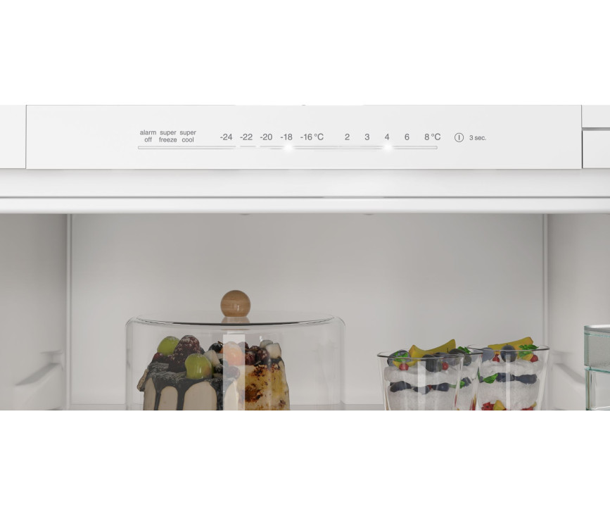Siemens KI96NNSE0 inbouw koelkast - nis 194 cm - sleepdeur
