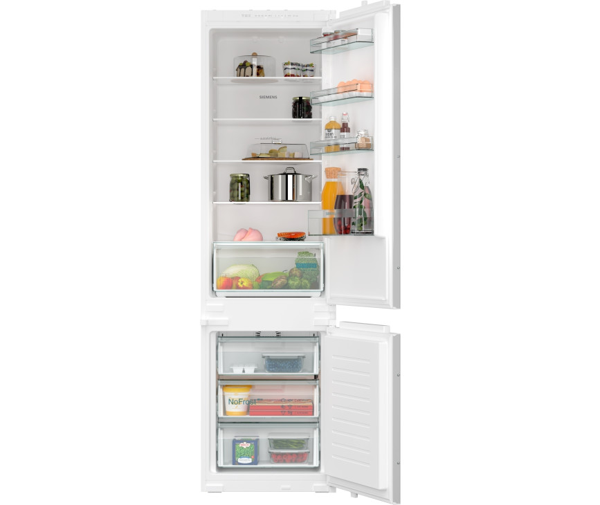 Siemens KI96NNSE0 inbouw koelkast - nis 194 cm - sleepdeur