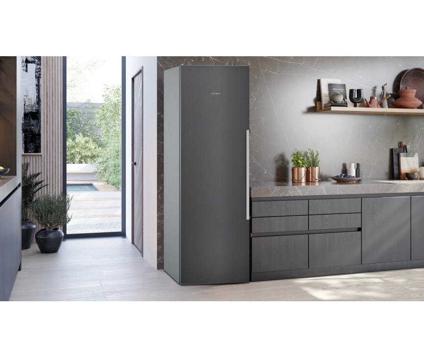 Siemens KS36VAXEP black inox-antifingerprint koelkast