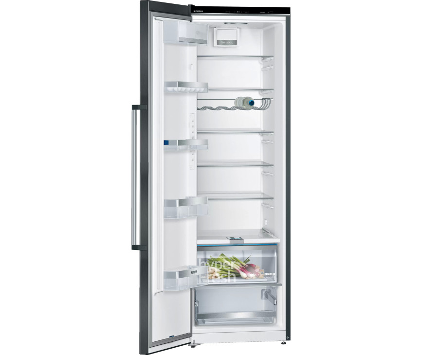 Siemens KS36VAXEP black inox-antifingerprint koelkast