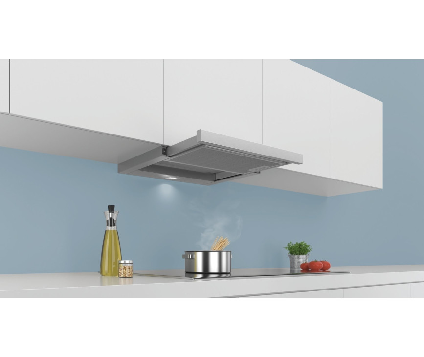 Siemens LI64MB520 vlakscherm zilver afzuigkap