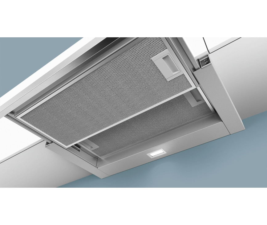 Siemens LI64MB520 vlakscherm zilver afzuigkap