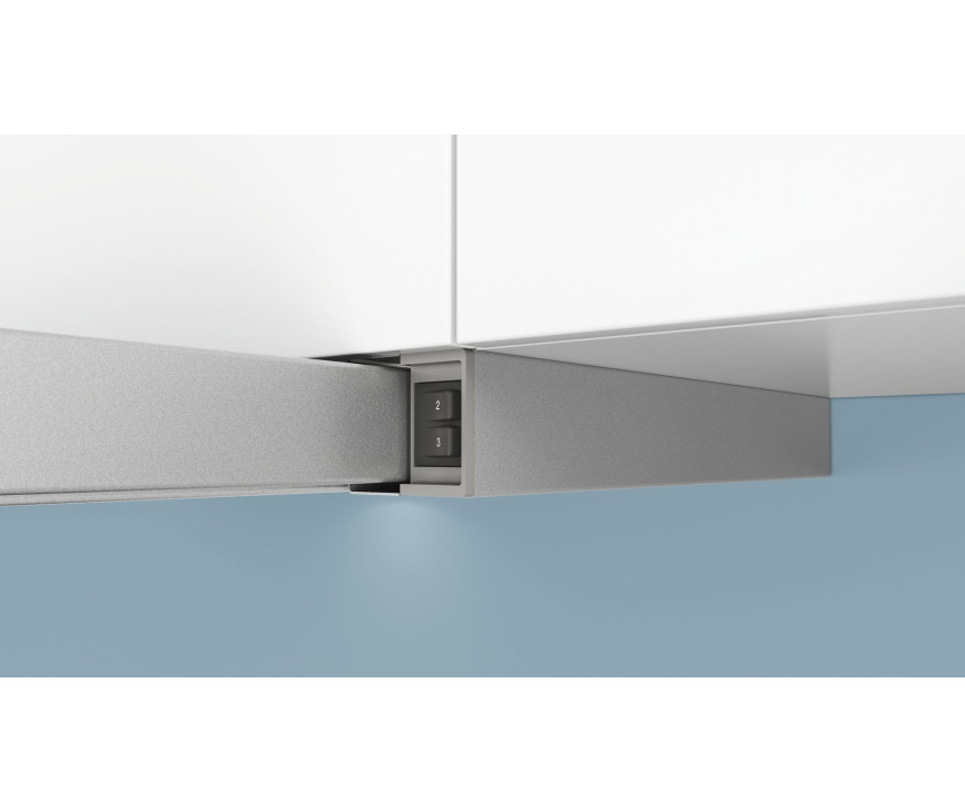 Siemens LI64MB520 vlakscherm zilver afzuigkap