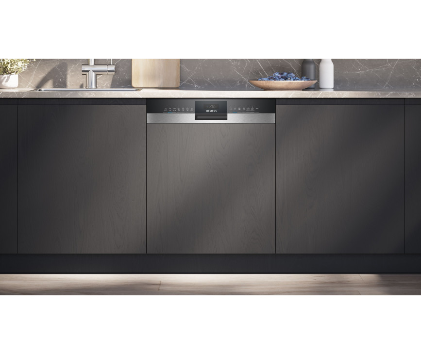 Siemens SN53HS01AE inbouw vaatwasser - half geintegreerd