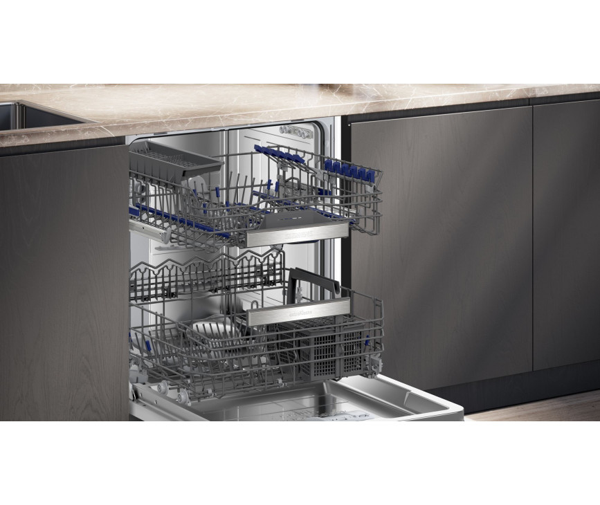 Siemens SX65ZX21BE inbouw vaatwasser - Gegalvaniseerd staal