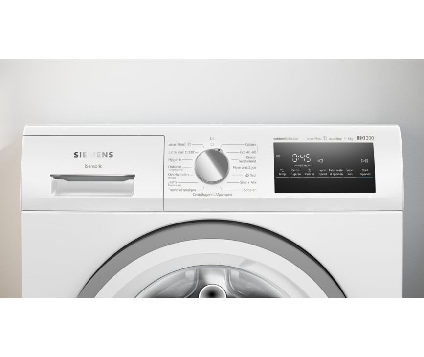 Siemens WM14N299NL vrijstaand wasmachine - Wit