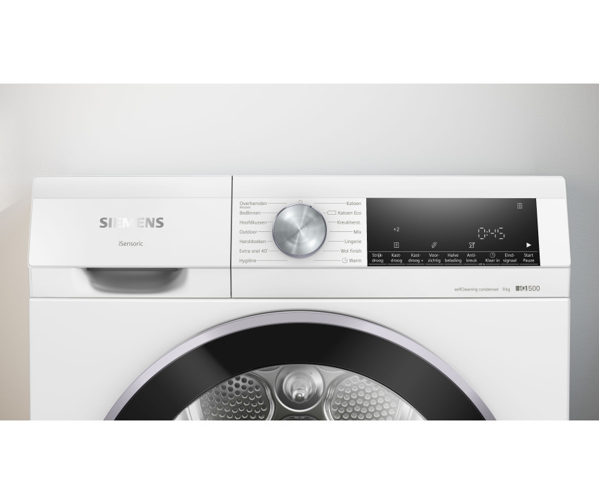 Siemens WQ45G2D5NL vrijstaand warmtepomp droger - energieklasse A+++