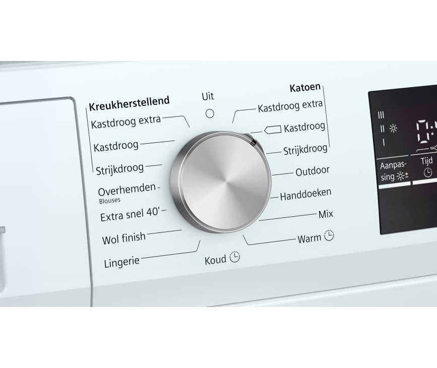 Siemens WT48RT00NL warmtepomp droger - Wit - cm breed