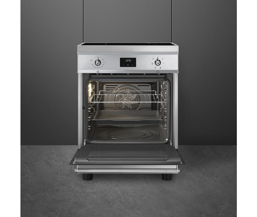 Smeg C6IMXT2 fornuis inductie